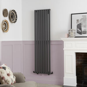 Bayham 472 x 1800mm Vertical Radiator - Anthracite By The Tunbridge Wells Co.