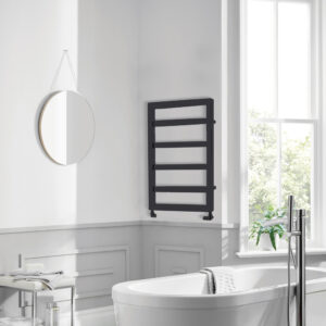 Pembury 530 x 900mm Towel Rail - Black