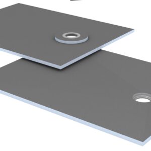 Wedi Fundo Ligno Plus 1600 x 1000 x 23mm Floor Element Offset Drain