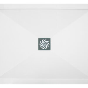 Traymate Symmetry Slim 25 1400 x 760mm Tray & Waste White