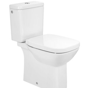 Roca Debba Square Close Coupled Rimless WC Complete (inc. soft close seat)