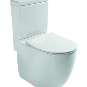 Roca Meridian-N Close Coupled Comfort WC Complete (Closed Back)
