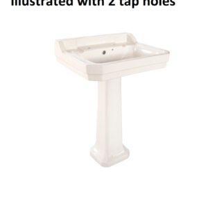 Artesan Amesbury 600 x 500mm Basin - 1 Tap Hole