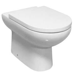 Artesan Amelie Back to Wall Pan - White (excl. concealed cistern)