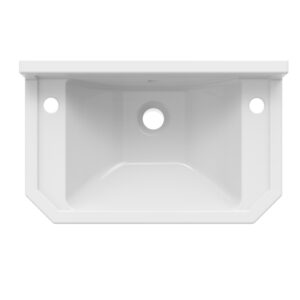 Artesan Amesbury Wall Hung Basin 500 x 315mm - 2 Tap Hole