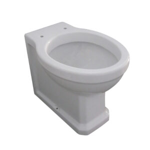 Artesan Amesbury Back to Wall Pan - White (excl. concealed cistern)