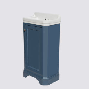 Artesan Amesbury Cloakroom Unit 500mm (Excl. Basin) - Matt Blue