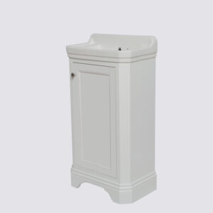 Artesan Amesbury Cloakroom Unit 500mm (Excl. Basin) - Matt White