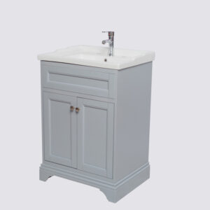 Artesan Amesbury Vanity Unit 600mm (Excl. Basin) - Matt Grey
