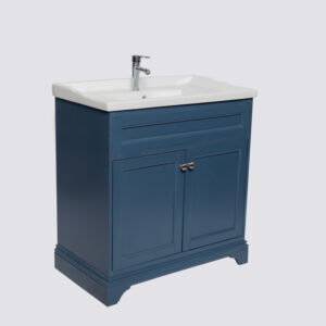 Artesan Amesbury Vanity Unit 800mm (Excl. Basin)- Matt Blue