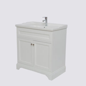 Artesan Amesbury Vanity Unit 800mm (Excl. Basin)- Matt White