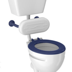 Base Doc M Low Level WC - Blue Seat