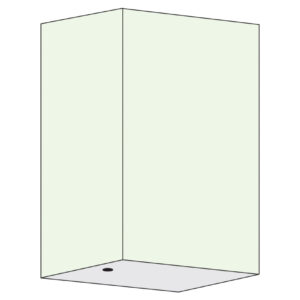 Wedi Primo Wetroom Pack - 1800 x 900mm - Offset Drain