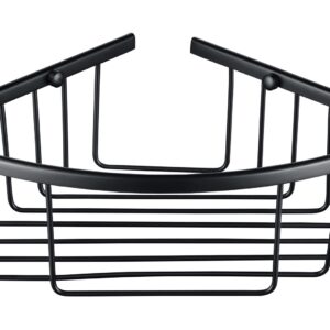 Bedgebury Deep Corner Basket - Matt Black