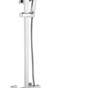 Bedgebury Square Thermostatic Shower Valve & Kit - Chrome