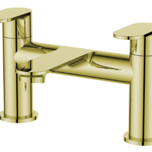 Eridge Deck Mounted Bath Filler - Brushed Brass