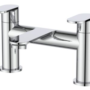 Eridge Deck Mounted Bath Filler - Chrome