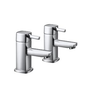 Frant Basin Taps - Chrome