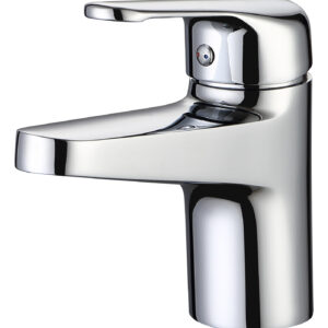 Lever Commercial Thermostatic Mono Basin Mixer - Chrome