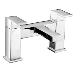 Lamberhurst Deck Mounted Bath Filler - Chrome
