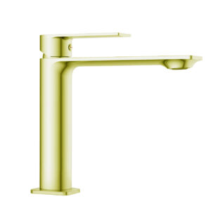 Langton Basin Mixer - Matt Brushed Brass