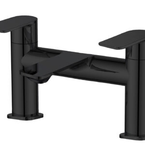 Langton Deck Mounted Bath Filler - Matt Black