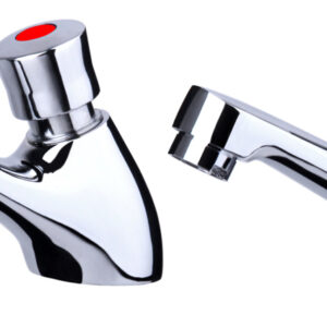 Non-Concussive Basin Taps - Chrome