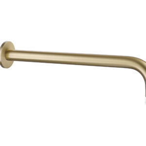 Bewl Round Shower Arm - Brushed Brass
