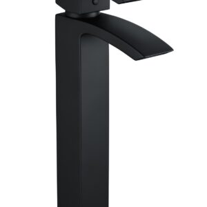 Salomon Tall Basin Mixer - Matt Black