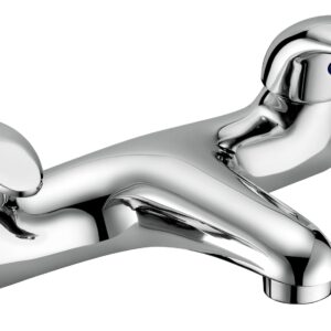 Yalding Deck Mounted Bath Filler - Chrome
