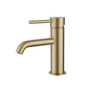 Bewl Basin Mixer - Brushed Brass