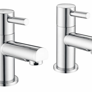 Hawkenbury Basin Taps - Chrome