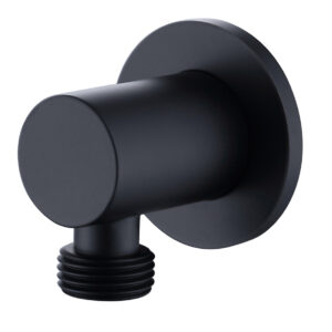 Bewl Round Wall Bracket Elbow - Black ~