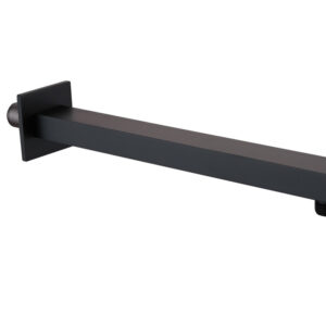 Bedgebury Square Shower Arm - Black