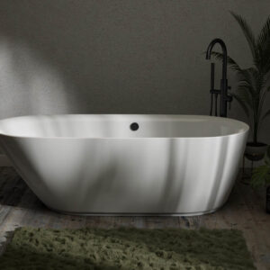 Artesan Calcott 1790 x 830mm Double Skinned Bath (inc. pre-fitted waste & cover)