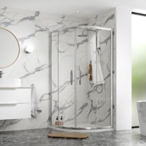 Hapi8 v2 900mm Double Quadrant - Polished Silver