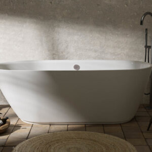 Artesan Hartley 1500 x 700mm Double Skinned Bath (inc. pre-fitted waste & cover)