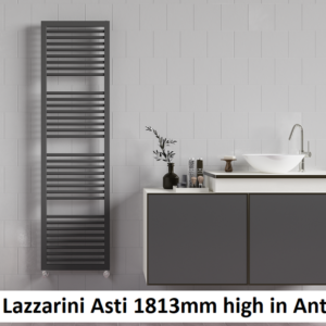 Lazzarini Asti 500 x 1813mm Designer Radiator - Chrome