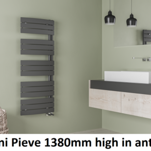 Lazzarini Pieve 550 x 1080mm - Anthracite