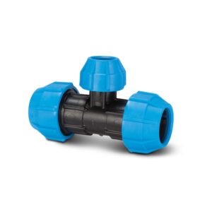 Polyfast Mdpe Red Tee 25X20mm