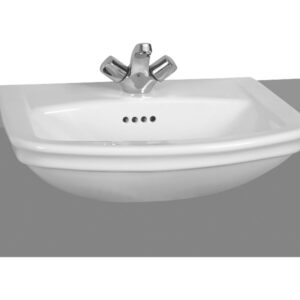 VitrA Valarte 565mm Semi Recessed - 1 Tap Hole