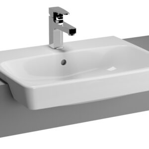 VitrA M-Line 600Mm Semi Recessed Basin - White