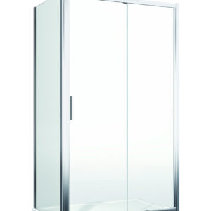Kudos Original6 1200mm Straight Sliding Door - Silver