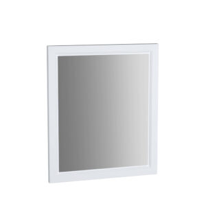 VitrA Valarte 65cm Flat Mirror - Matt White