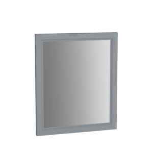 VitrA Valarte 65cm Flat Mirror - Matt Grey