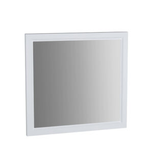 VitrA Valarte 80cm Flat Mirror - Matt White
