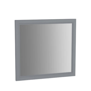 VitrA Valarte 80cm Flat Mirror - Matt Grey