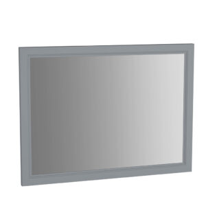 VitrA Valarte 100cm Flat Mirror - Matt Grey