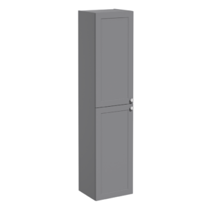 VitrA Root Classic 420 x 360 x 1800mm Tall Unit - Matt Dark Grey