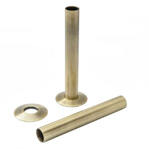 Pipe Set 180mm x 15mm - Antique Brass (The Tunbridge Wells Brassware Co.)